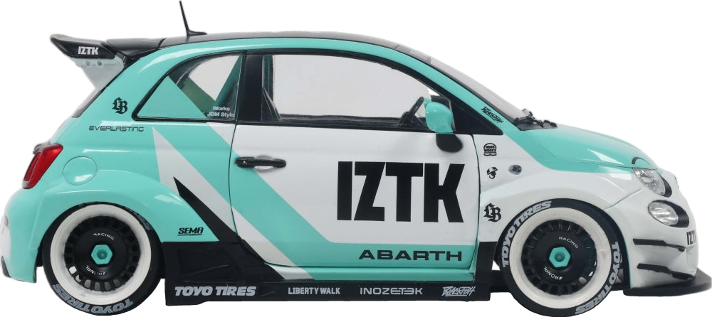 Fiat 595 Abarth Liberty Walk Body Kit 2025 1:18 Scale Diecast Car – Solido