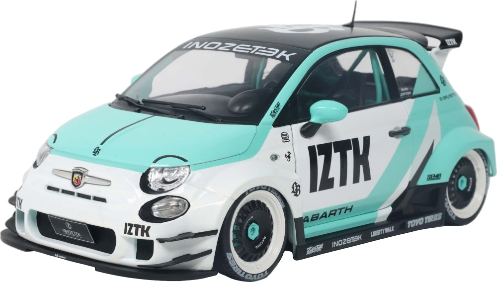 Fiat 595 Abarth Liberty Walk Body Kit 2025 1:18 Scale Diecast Car – Solido