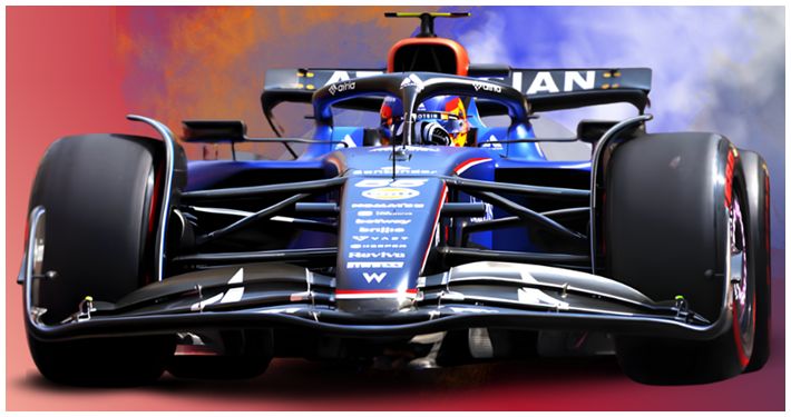 Williams FW47 #55 F1 Azerbaijan GP 2025 Carlos Sainz 1:18 Scale Diecast Car – Solido