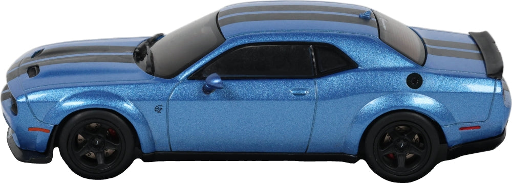 Dodge Challenger SRT Hellcat Redeye Widebody Custom Metallic Blue 2020 1:43 Scale Diecast Car – Solido
