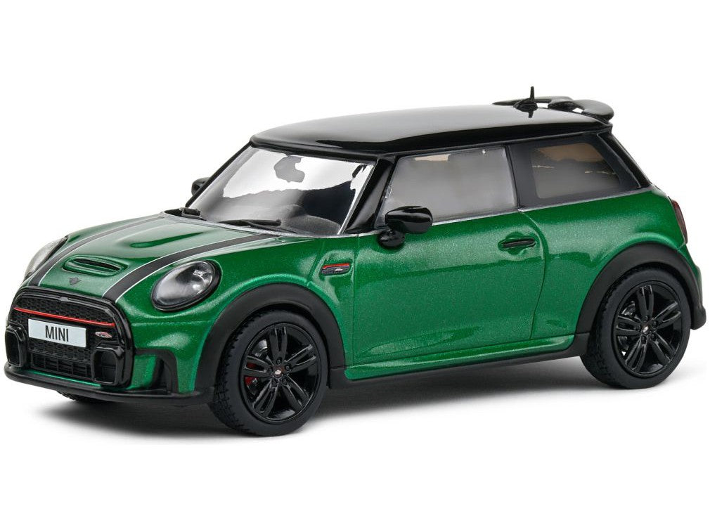 MINI John Cooper Works 2023 green - 1:43 Scale Model Car