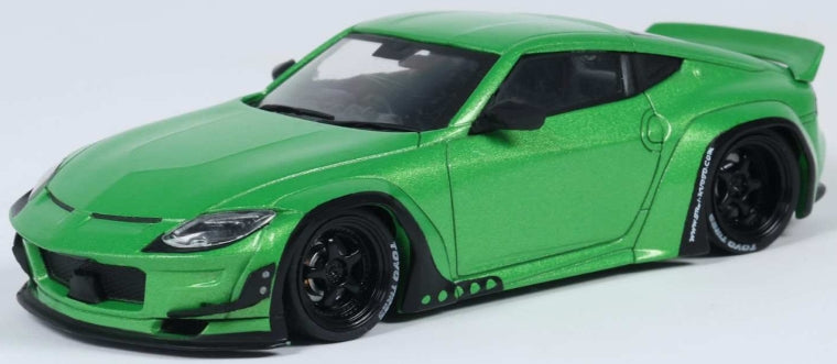 Pandem Nissan Fairlady Z Metallic Green 2022 1:43 Scale Diecast Model Car – Solido