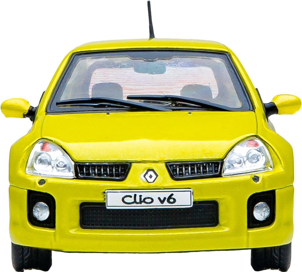 Renault Clio V6 Ph.2 Acid Yellow 2004 1:43 Scale Diecast Car – Solido