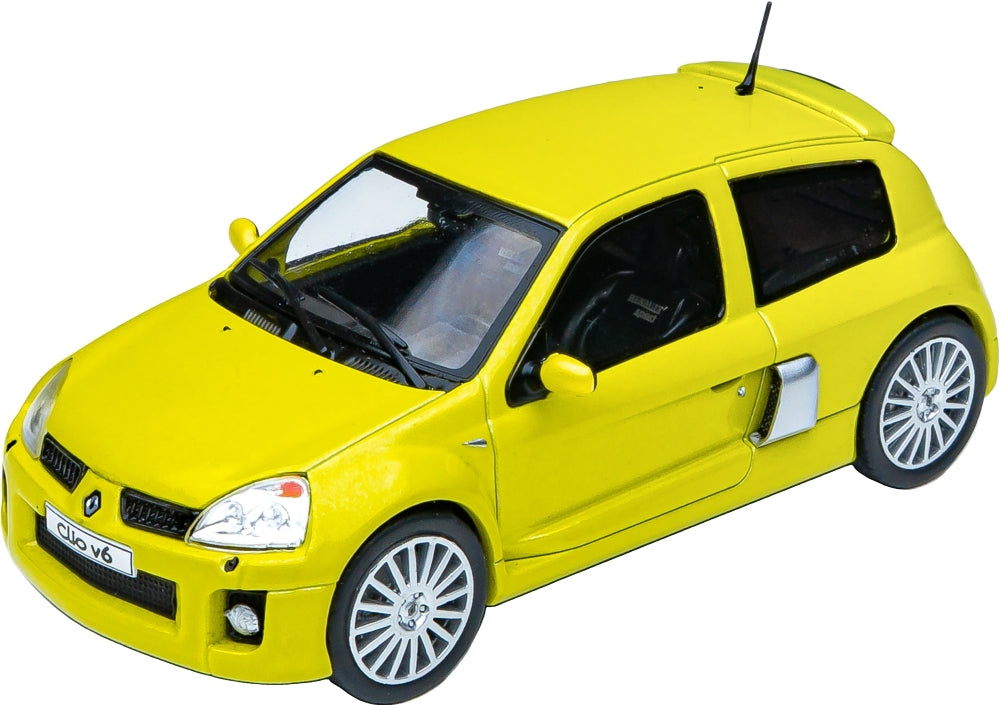 Renault Clio V6 Ph.2 Acid Yellow 2004 1:43 Scale Diecast Car – Solido