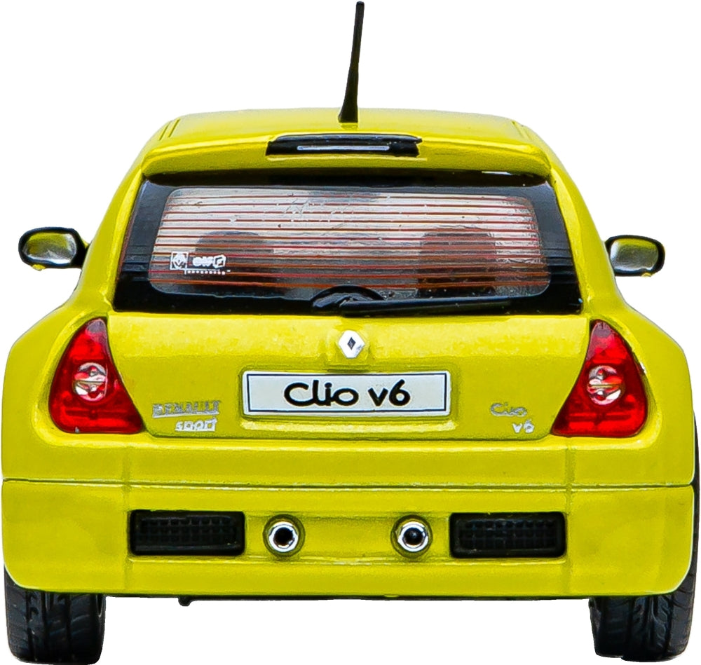 Renault Clio V6 Ph.2 Acid Yellow 2004 1:43 Scale Diecast Car – Solido