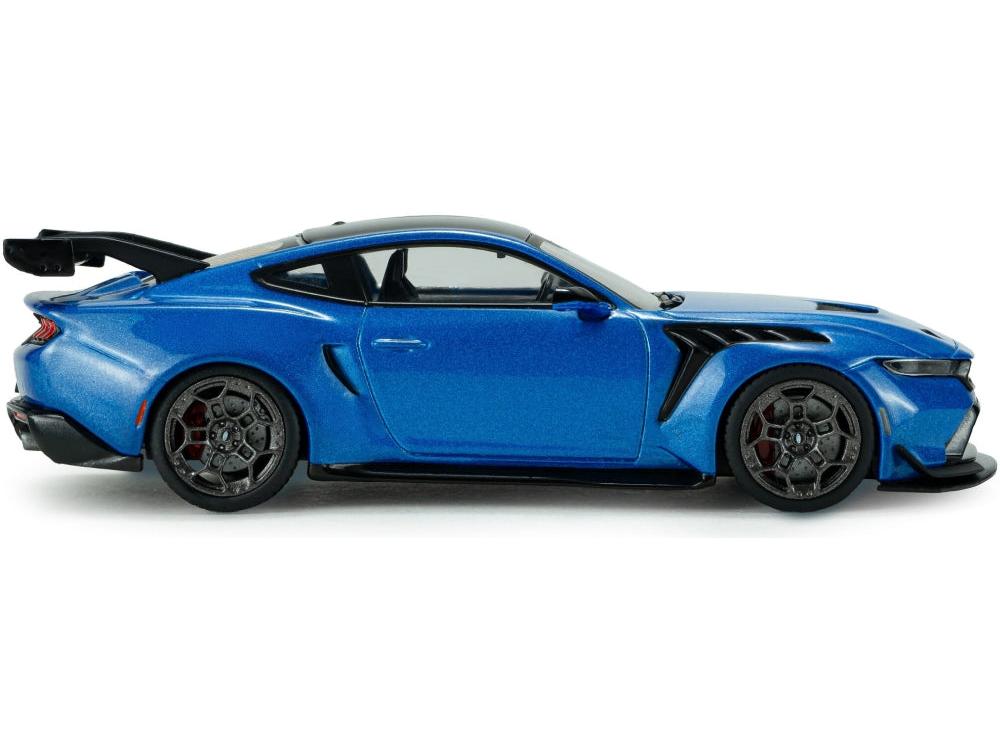 Ford Mustang GTD Indulgent Blue 2025 1:43 Scale Diecast Model Car – Solido