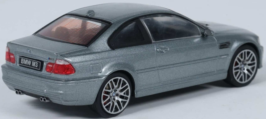 BMW M3 Coupe Silver Grey Metallic 2000 1:43 Scale Diecast Model Car – Solido