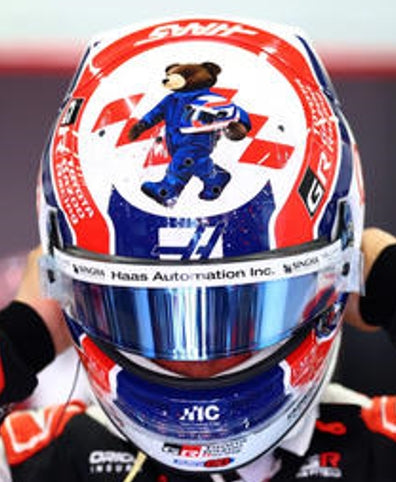 Ollie Bearman F1 British GP 2026 Helmet 1:5 Scale Resin Replica – Spark