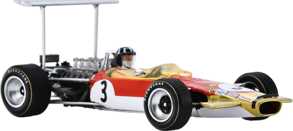 Lotus 49B #3 2nd F1 German GP 1968 Graham Hill 1:43 Scale Resin Car – Spark
