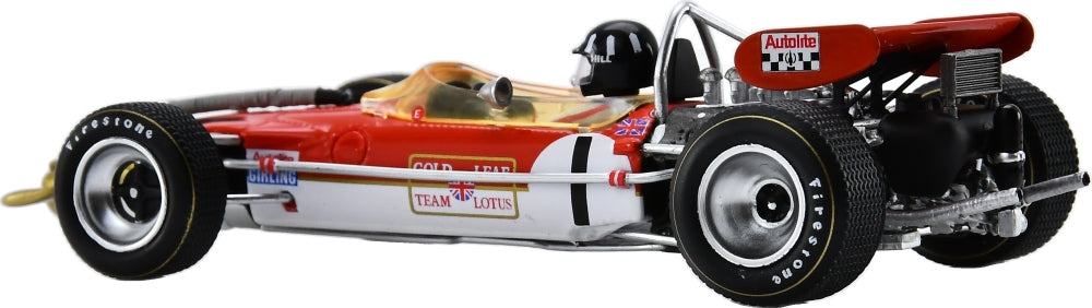 Lotus 49B #1 4th F1 German GP 1969 Graham Hill 1:43 Scale Resin Car – Spark