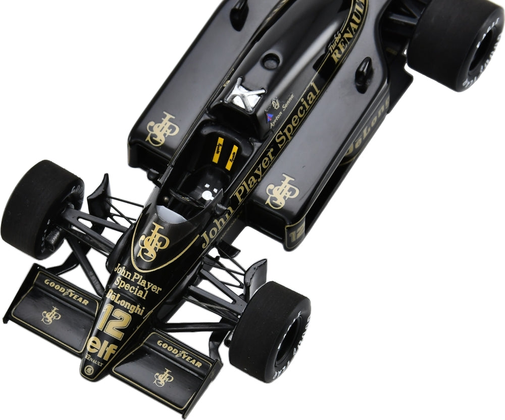 Lotus 98T #12 Winner F1 US GP 1986 Ayrton Senna 1:43 Scale Resin Car – Spark