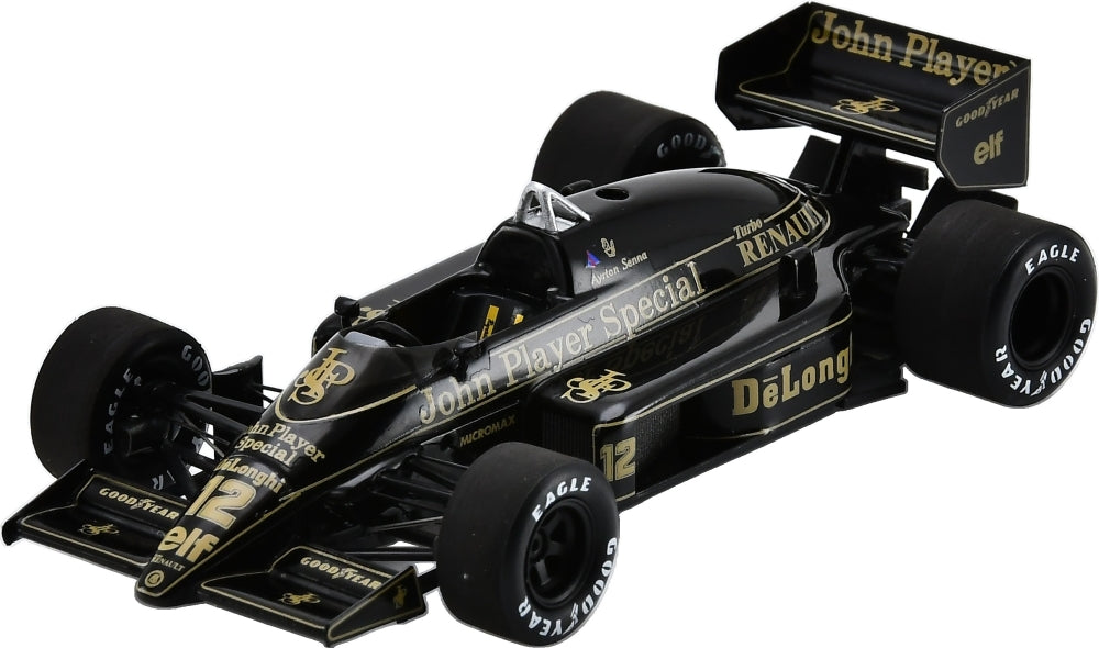Lotus 98T #12 Winner F1 US GP 1986 Ayrton Senna 1:43 Scale Resin Car – Spark