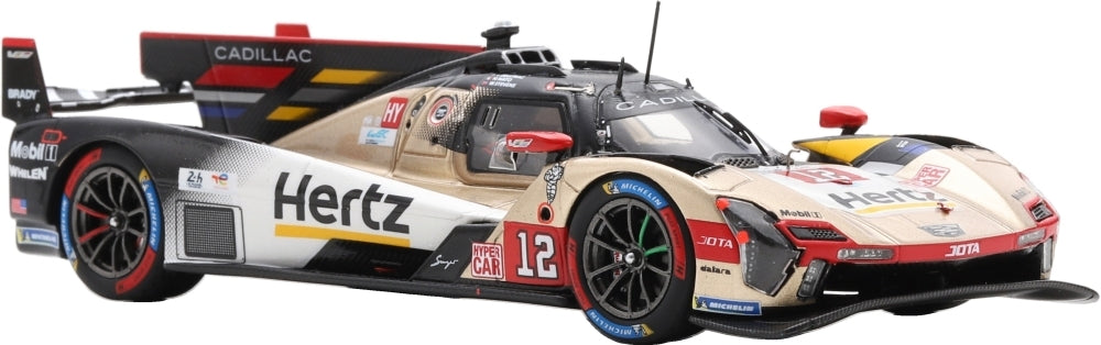 Cadillac V-Series.R Hertz Team Jota #12 4th Le Mans 24H 2026 Lynn/Stevens/Nato 1:43 Scale Resin Car – Spark