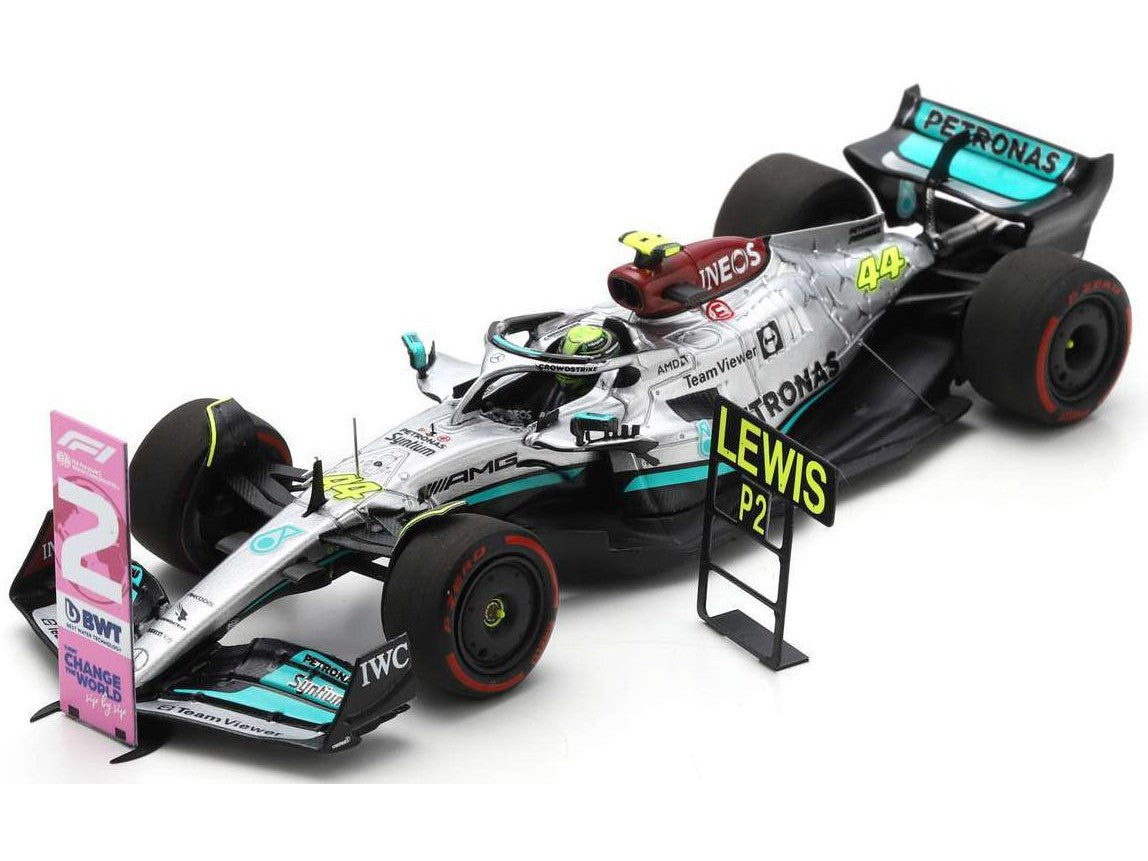Mercedes-AMG Petronas W13 E Performance #44 (w/Pitboard) F1 2022 Hamilton - 1:43 Scale