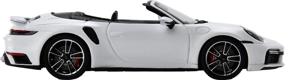 Porsche 911 Turbo S (992) Cabriolet White 1:43 Scale Resin Car – Spark