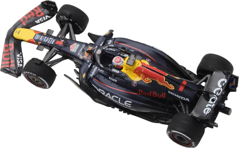 Oracle Red Bull Racing RB21 #1 Winner F1 Las Vegas GP 2025 Max Verstappen w/Pit Board 1:43 Scale Resin Car – Spark