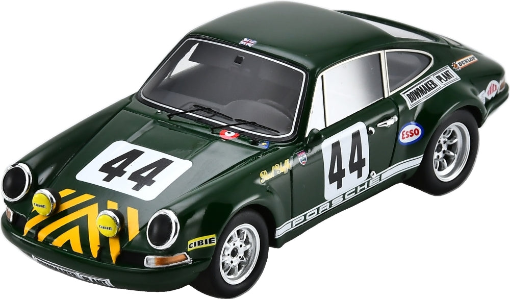 Porsche 911ST 2.3 #44 12th Le Mans 24H 1971 P. Vestey/R. Bond 1:43 Scale Resin Car – Spark
