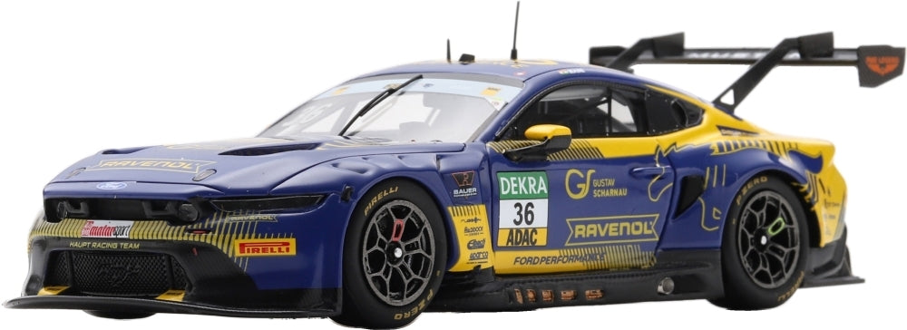 Ford Mustang GT3 HRT Ford Performance #36 DTM 2025 Arjun Maini Limited 300pcs 1:43 Scale Resin Car – Spark