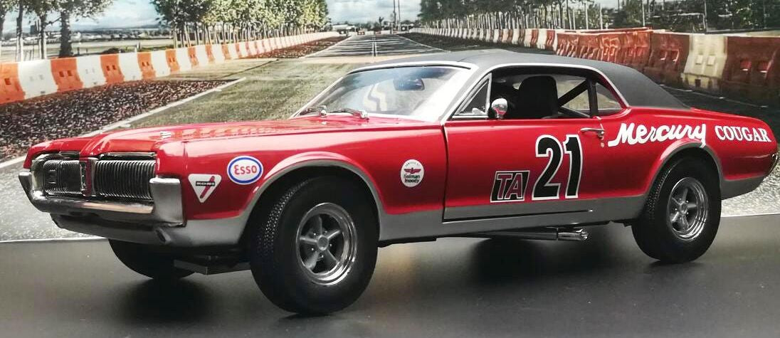 Mercury Cougar Racing No.21 Watkins Glen Historic Enduro 200 2012 M.Beaulieu 1:18 Scale Sun Star Diecast Model Car-Sun Star-Diecast Model Centre