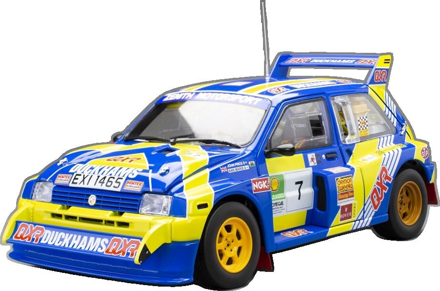 MG Metro 6R4 Donegal International Rally 1993 #7 J. Price/A. Marie (Limited 999pcs) 1:18 Scale Diecast Model Car – Sun Star