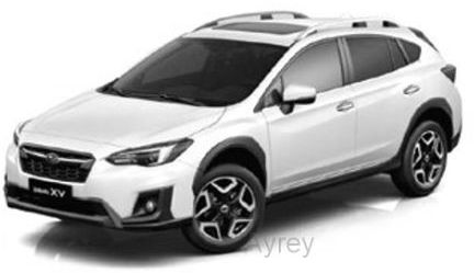 Subaru XV Chrystal White Pearl 2014 1:18 Scale Sun Star Diecast Model Car