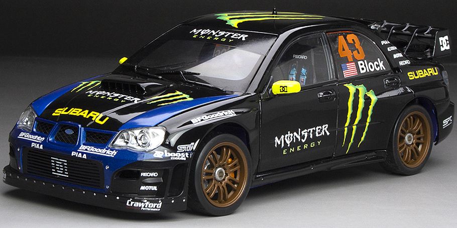 Subaru Impreza WRC06 Ken Block Gymkhana 2008 (Limited Edition 1999pcs) 1:18 Scale Sun Star Diecast Model Car
