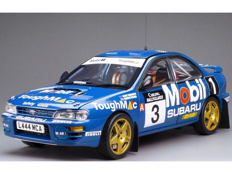 Subaru Impreza 555 #3 Winner Carling Rally of the Lakes 1994 Fisher/Kennedy (999pcs) 1:18 Scale Diecast Car – Sun Star