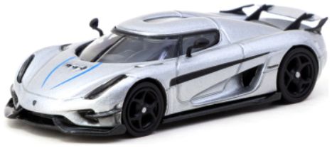 Koenigsegg Regera Silver 1:64 Scale Diecast Car – Tarmac Works