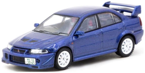 Mitsubishi Lancer Evolution VI Blue 1:64 Scale Diecast Car – Tarmac Works