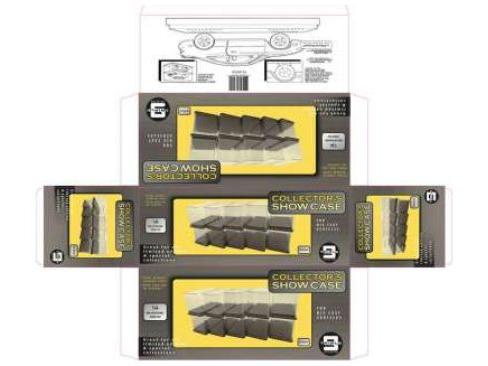 Display Case 1:64 Scale Cars