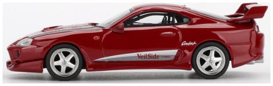 Toyota Supra Veilside Combat V-I Red (LHD) Blister Packaging 1:64 Scale Diecast Model Car – MINI GT