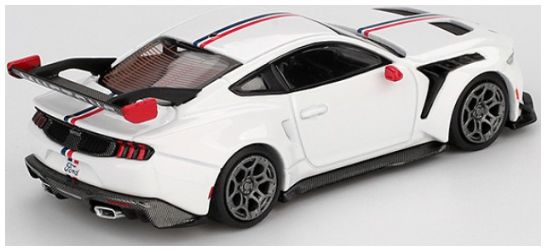 Ford Mustang GTD Spirit of America (LHD) 1:64 Scale Diecast Model Car – MINI GT
