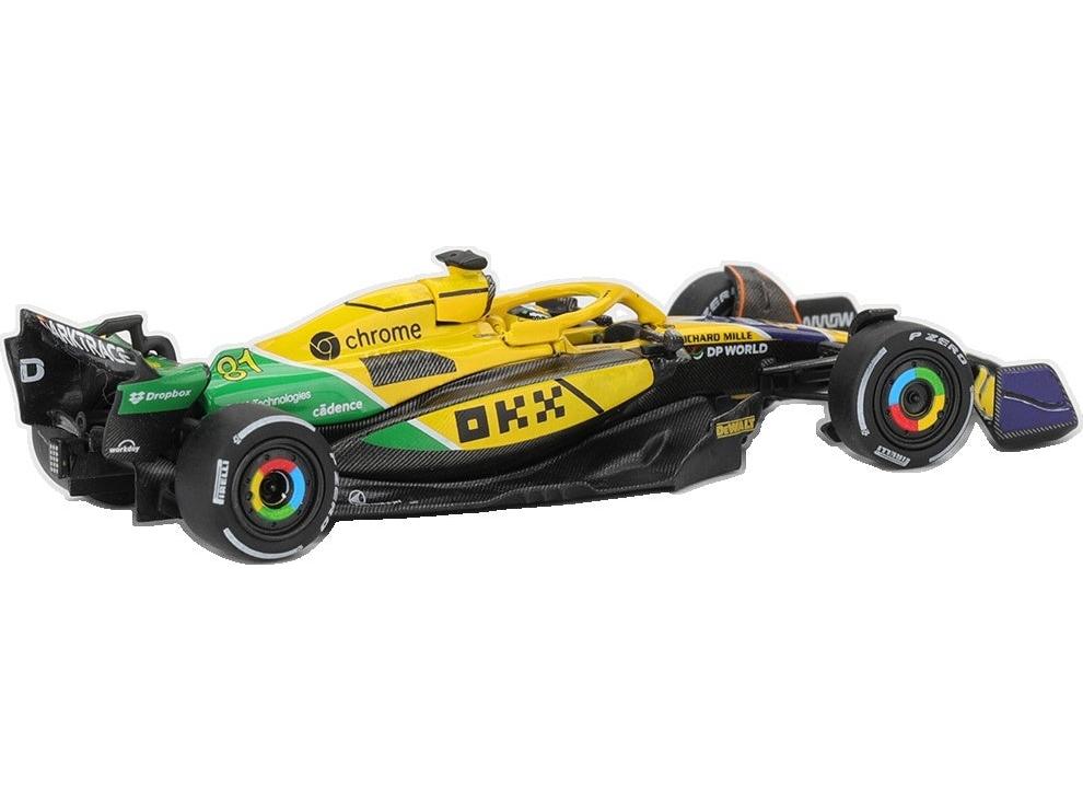McLaren MCL38 #81 F1 Monaco GP 2024 Oscar Piastri Blister Packaging 1:64 Scale Diecast Car – MINI GT