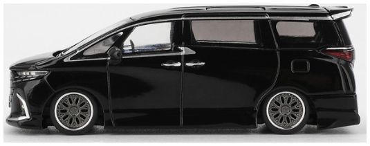 Toyota Alphard 40 Kuhl Black (LHD) Blister Packaging 1:64 Scale Diecast Model MPV – MINI GT