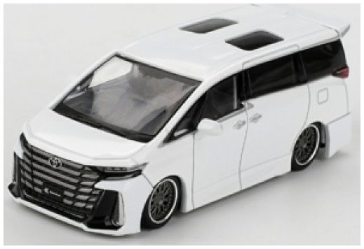 Toyota Vellfire 40 Kuhl White (RHD) 1:64 Scale Diecast MPV – MINI GT