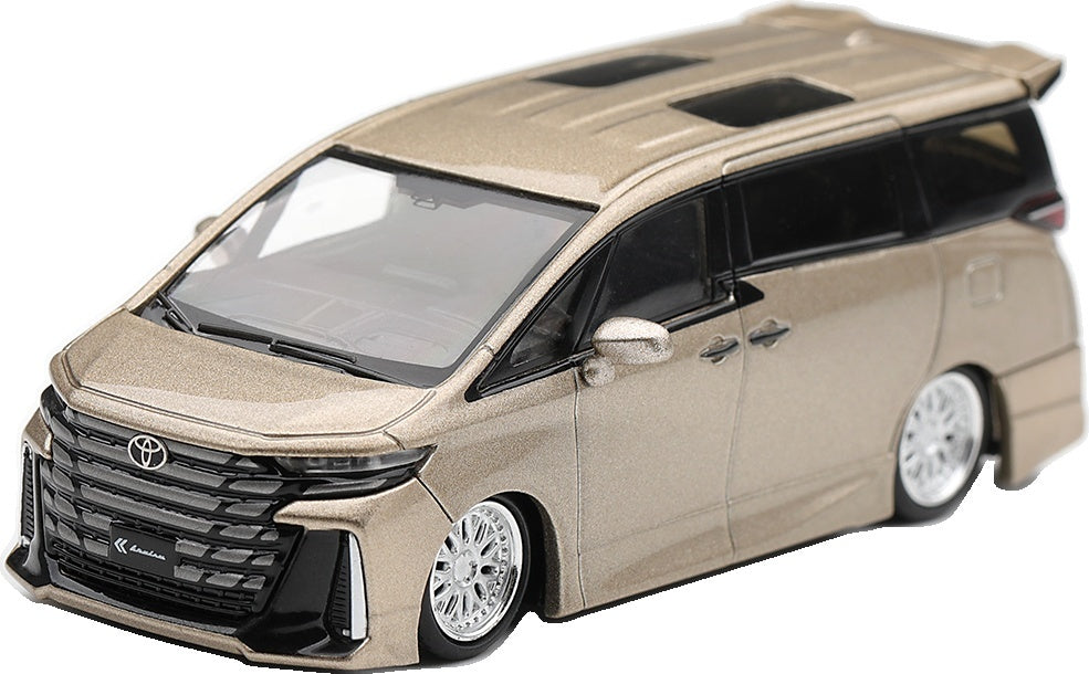 Toyota Vellfire 40 Kuhl Gold Metallic LHD 1:64 Scale Diecast MPV – MINI GT