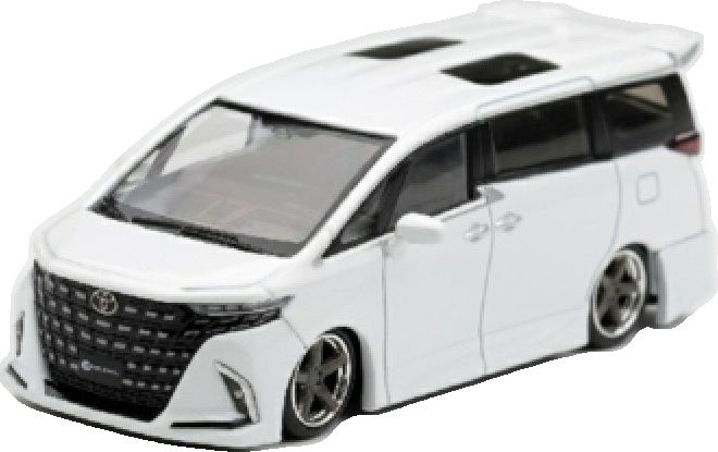 Toyota Alphard 40 Kuhl White (LHD) Blister Packaging 1:64 Scale Diecast MPV – MINI GT