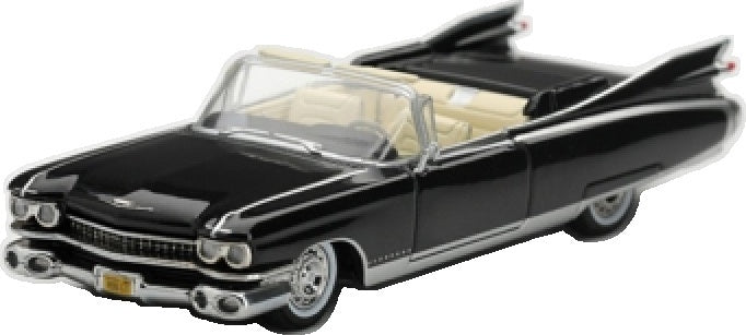 Cadillac Eldorado Biarritz 1959 Black (LHD) 1:64 Scale Diecast Car – MINI GT