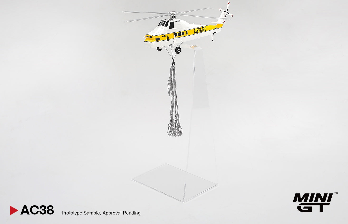 Sikorsky S58T Helicopter 1985 Camel Trophy 1:64 Resin Model – MINI GT