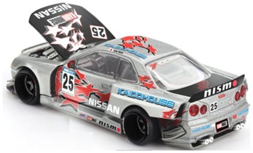 Nissan Skyline GT-R (R34) Kaido Star Racing V1 1:64 Scale Diecast Model Car – MINI GT