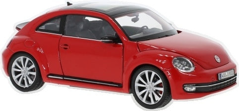 VW Beetle 2012 Red 1:24 Scale Diecast Car – Welly