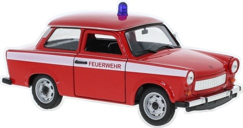 Trabant 601 Feuerwehr 1:24 Scale Diecast Car – Welly