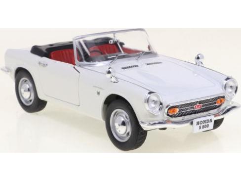 Honda S800 White 1966 1:24 Scale Diecast Car – WhiteBox