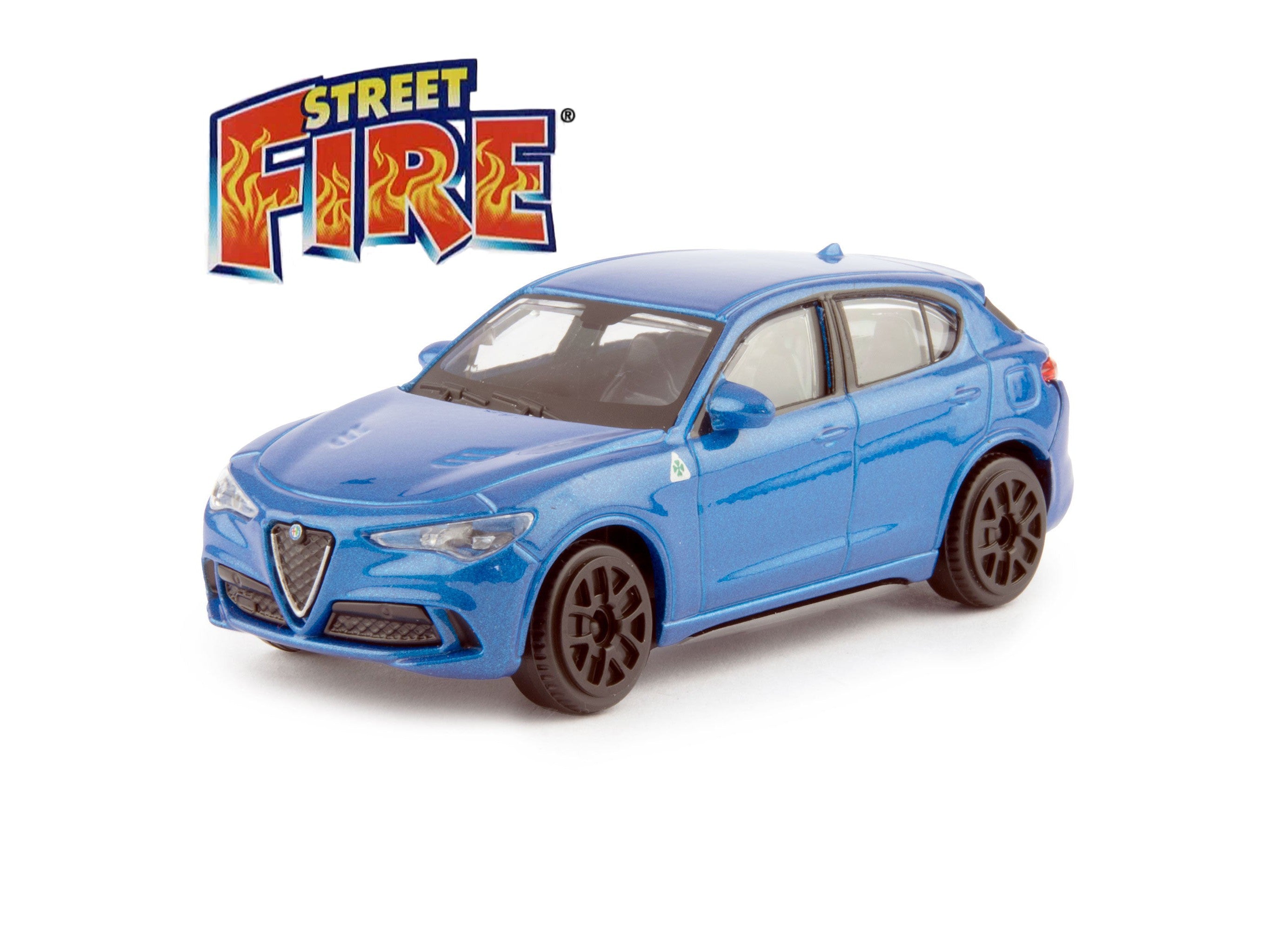 Alfa Romeo Stelvio blue - 1:43 Scale Diecast Toy Car