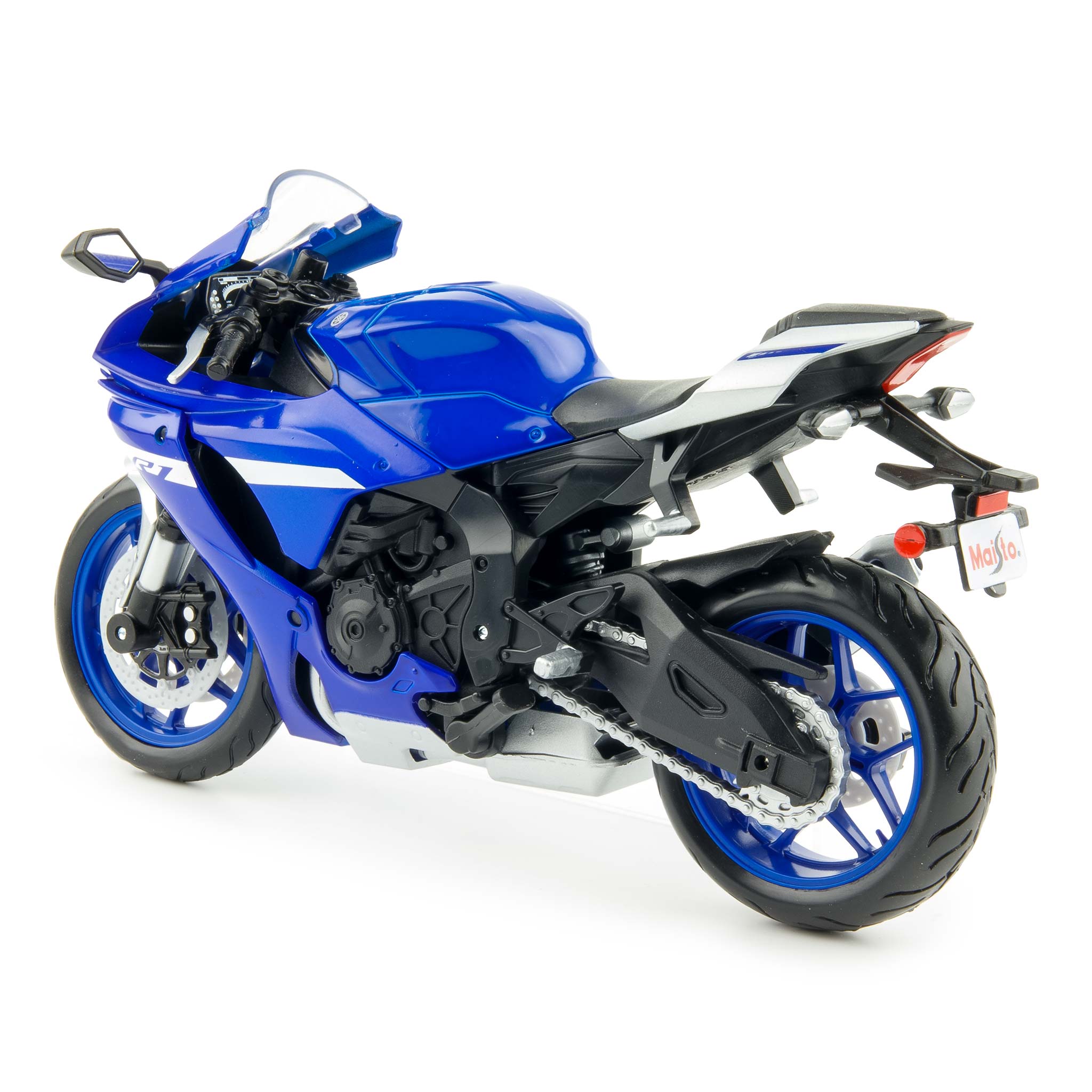 Yamaha YZF-R1 2021 blue - 1:12 Scale