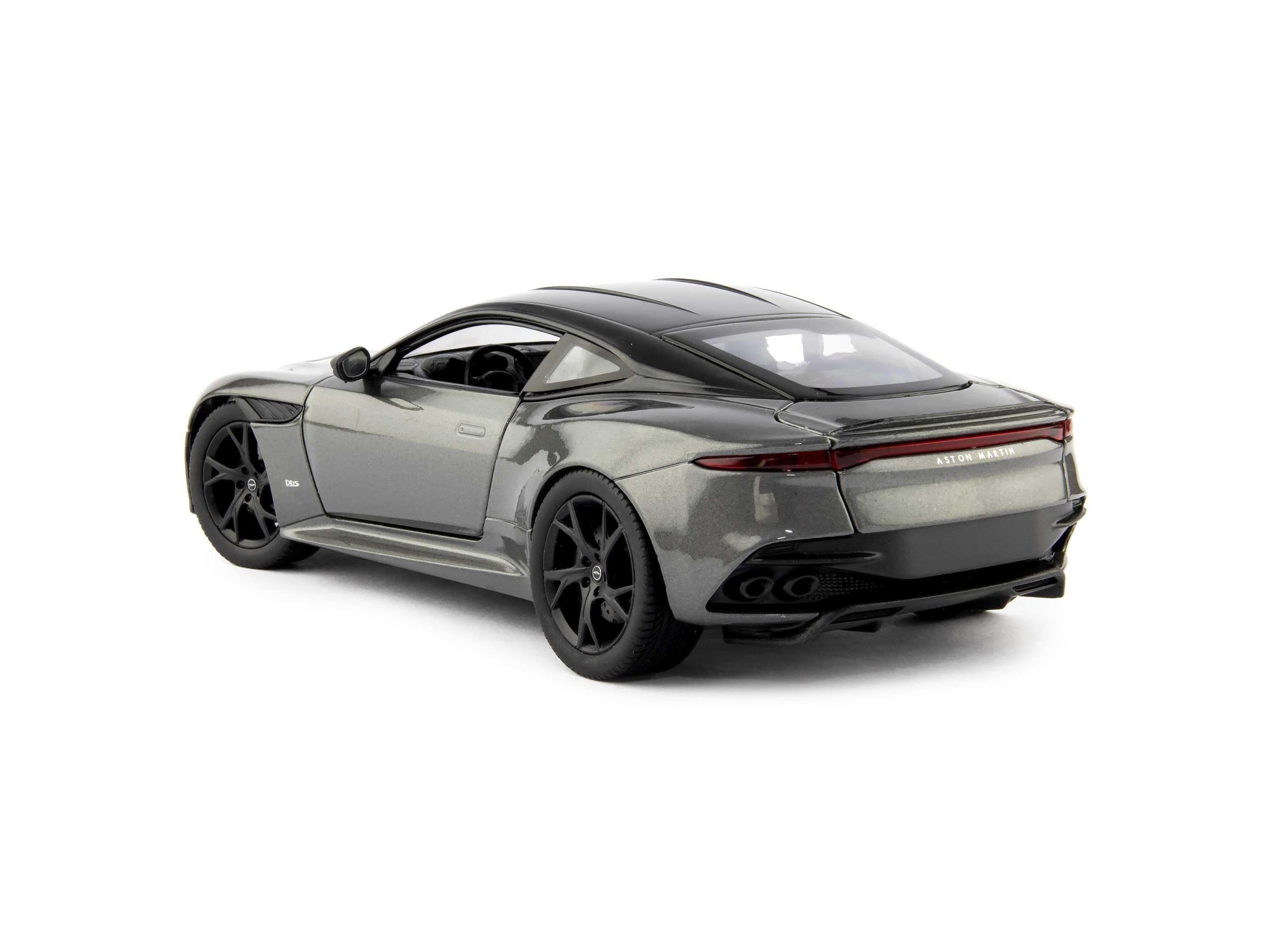 Aston Martin DBS Superleggera Diecast Model Car grey - 1:24 Scale-Welly-Diecast Model Centre
