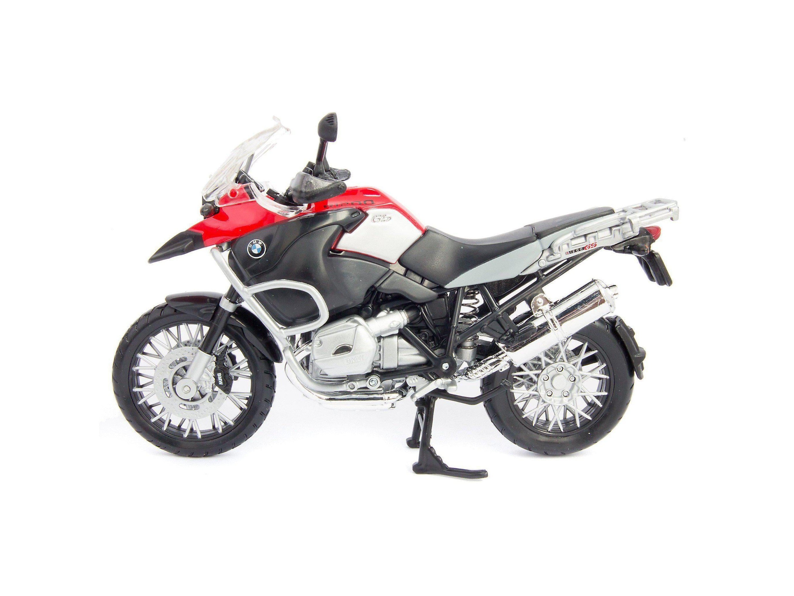 BMW R 1200 GS red 1:12 Scale Motorcycle Model