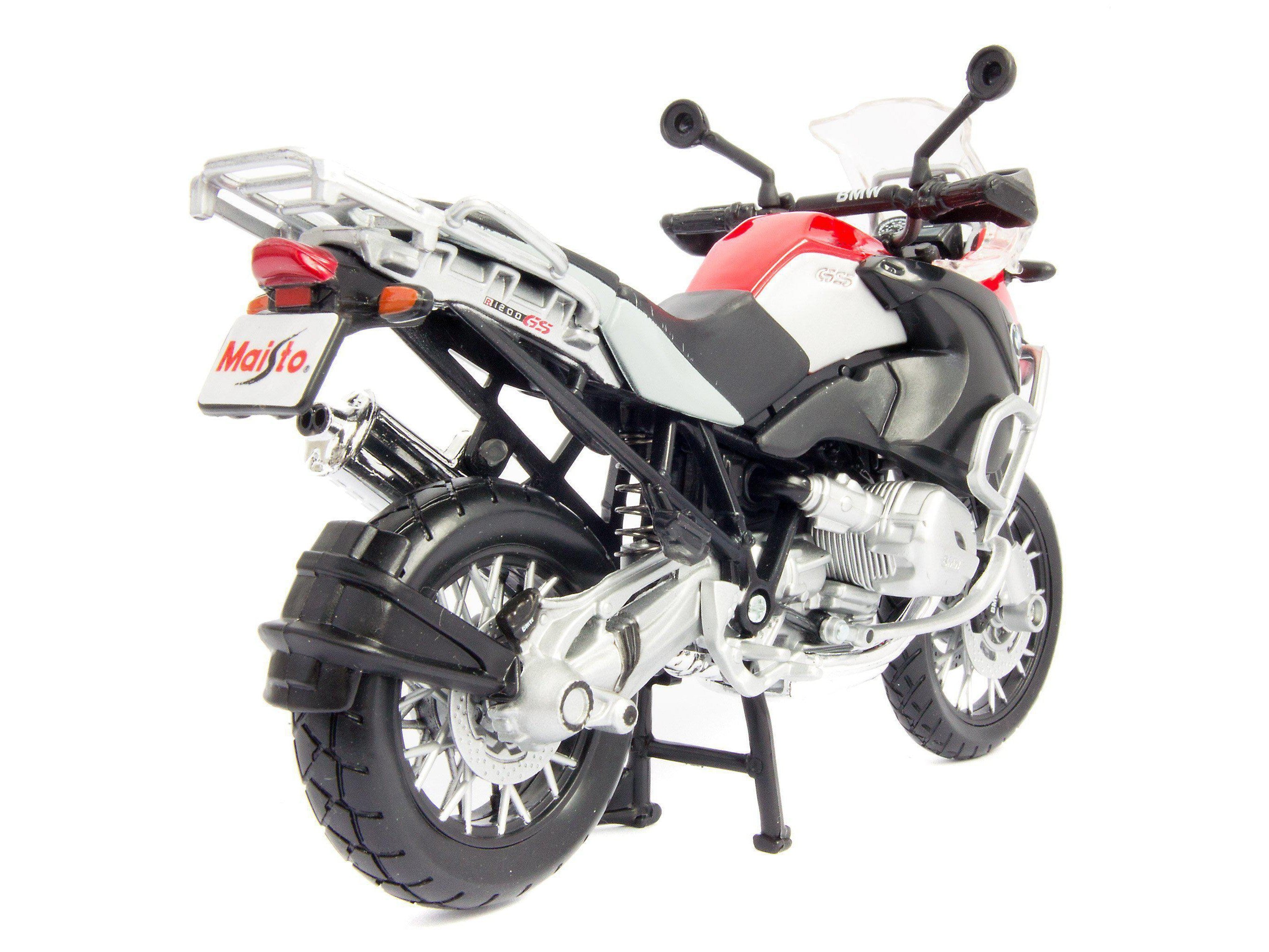 BMW R 1200 GS red 1:12 Scale Motorcycle Model