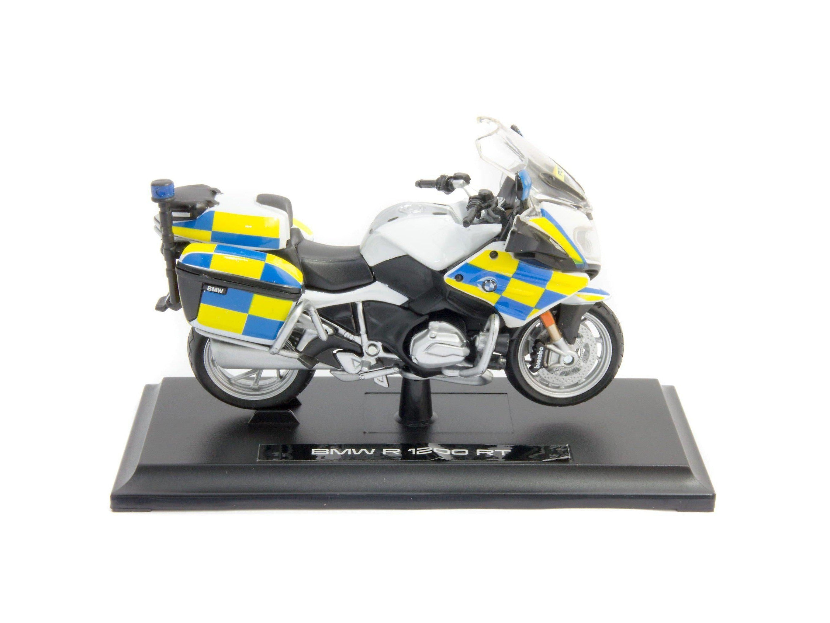 BMW R 1200 RT Police 1:18 Scale Bburago Diecast Model
