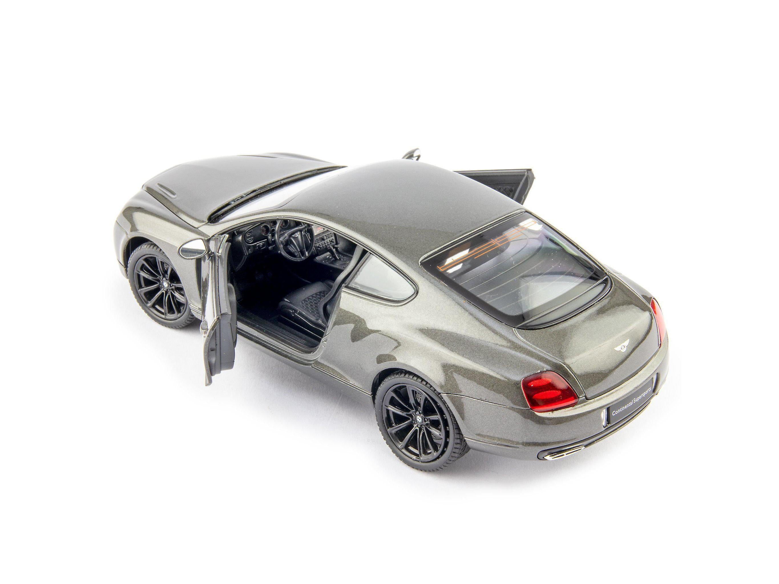Bentley Continental Supersports Diecast Model Car grey - 1:24 Scale-Welly-Diecast Model Centre